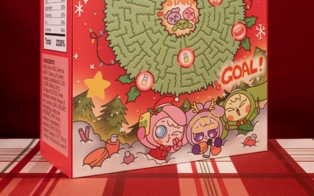 YesStyle Y So Cereal advent calendar 2026 Yessie Maze panel with Start and Goal
