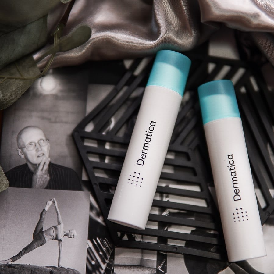 Dermatica personalised prescription skincare tubes