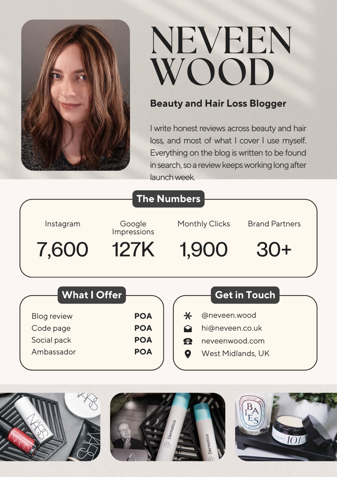 The Neveen Edit media kit 2026
