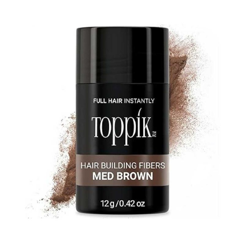 Toppik Hair Building Fibres in Medium Brown, 12g