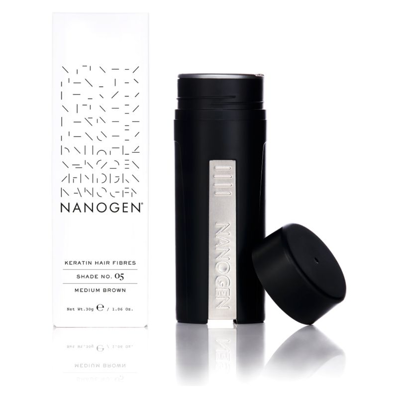 Nanogen Hair Thickening Keratin Fibres in Medium Brown, 30g