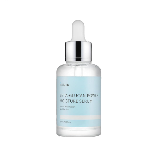 iUNIK Beta Glucan Power Moisture Serum 50ml dropper bottle