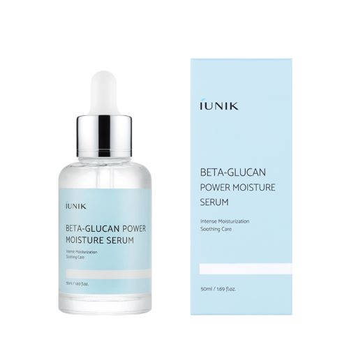 iUNIK Beta Glucan Power Moisture Serum bottle and box