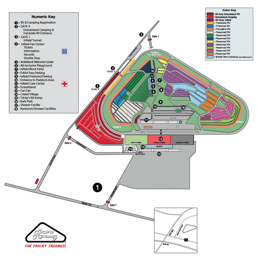 Nascar Maps 2014
