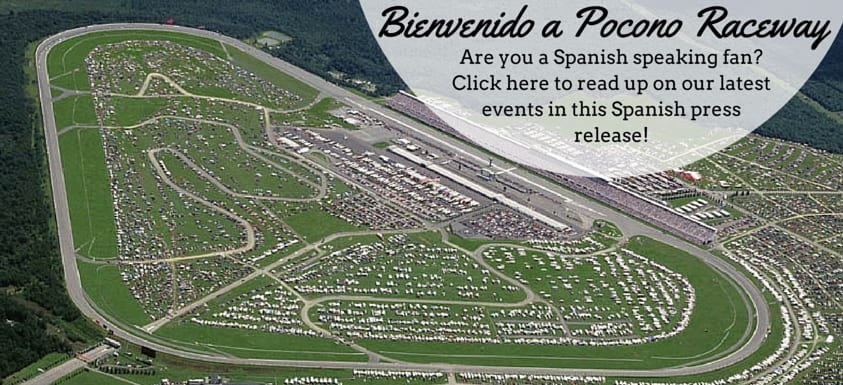 Bienvenido a Pocono Raceway - Pocono Raceway - The Tricky Triangle