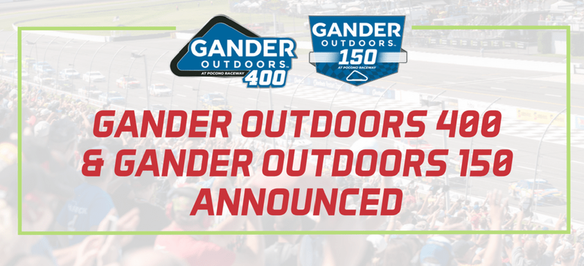 Gander Outdoors 400 and 150 Events Announced - Pocono Raceway