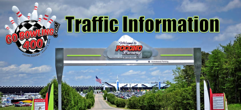 GoBowling.com 400 State-Issued Traffic Patterns - Pocono Raceway - The ...