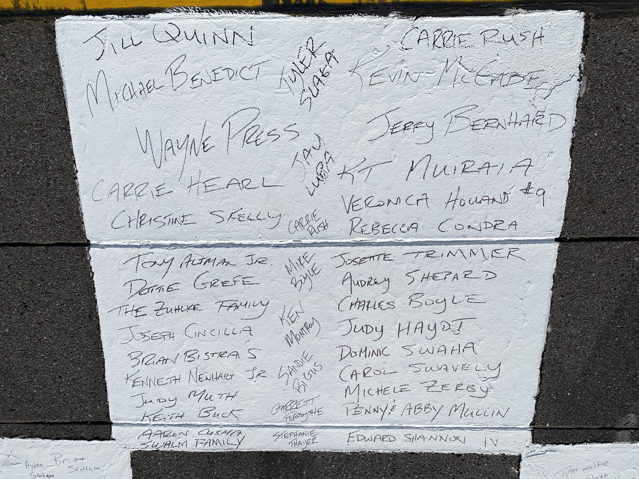 Sign The Start/Finish Line - Pocono Raceway - The Tricky Triangle