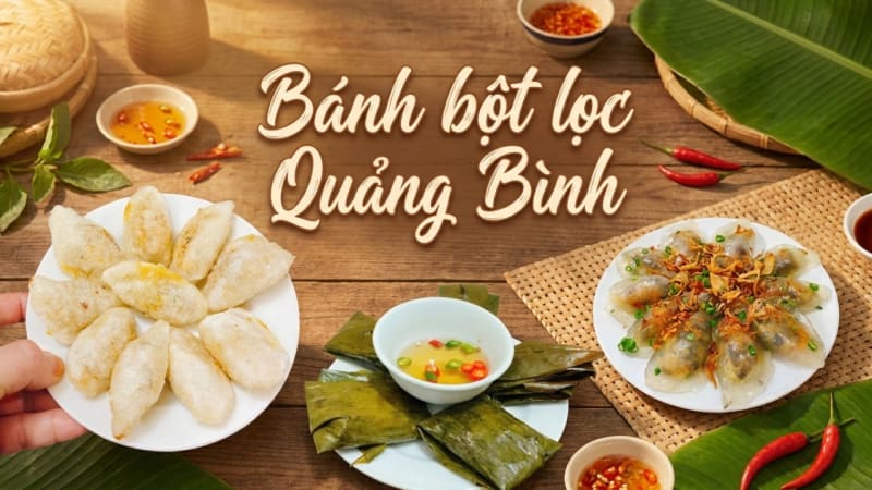 Bánh bột lọc Quảng Bình