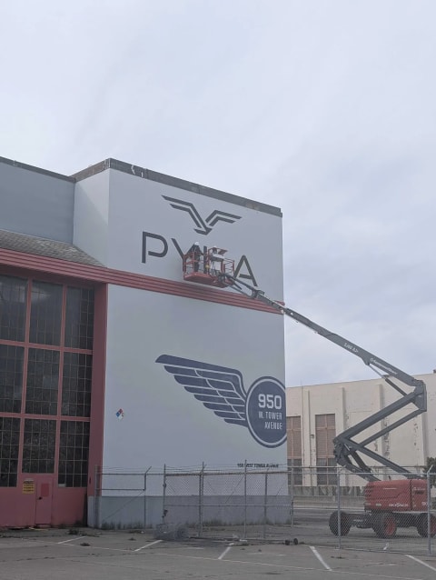 Commercial art and hand painted lettering