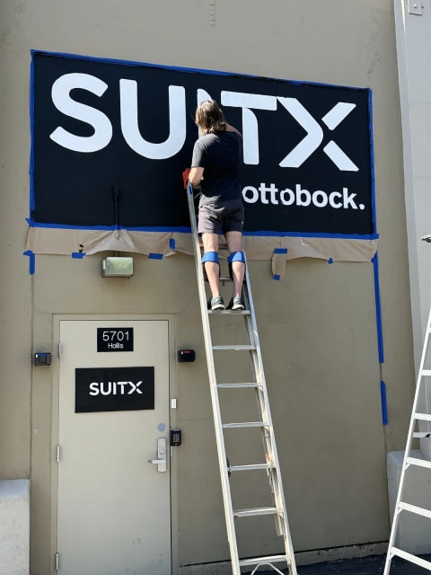 Custom hand painted sign