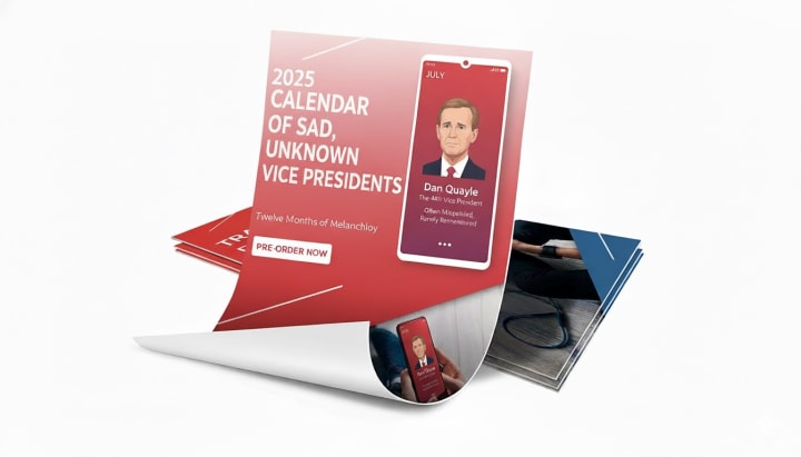 Flexible styrene poster print shown curling slightly to highlight bendable plastic material