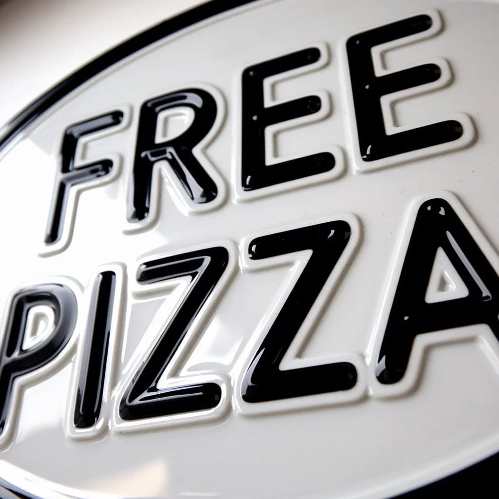 Custom business sign demonstrating professional finish options in the Bay Area