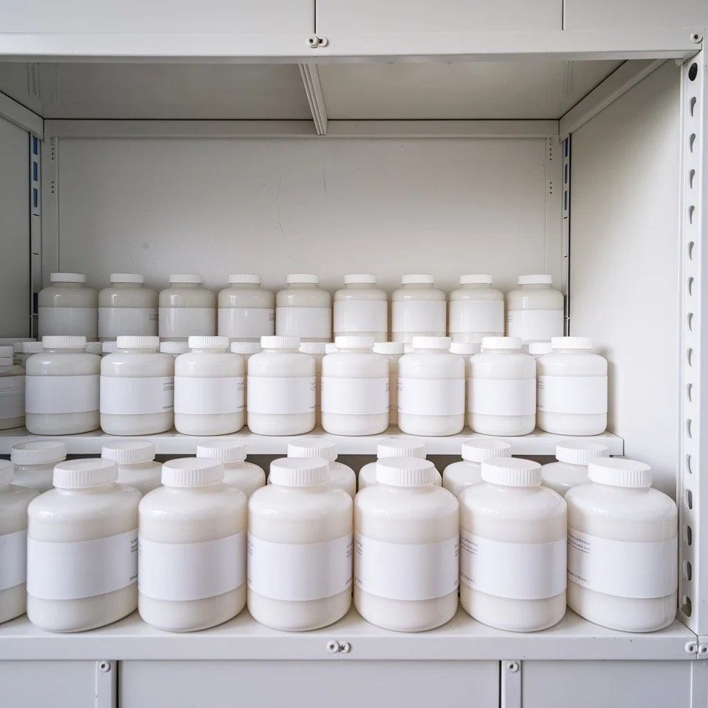 Close-up of protective coating being applied to an outdoor sign surface.