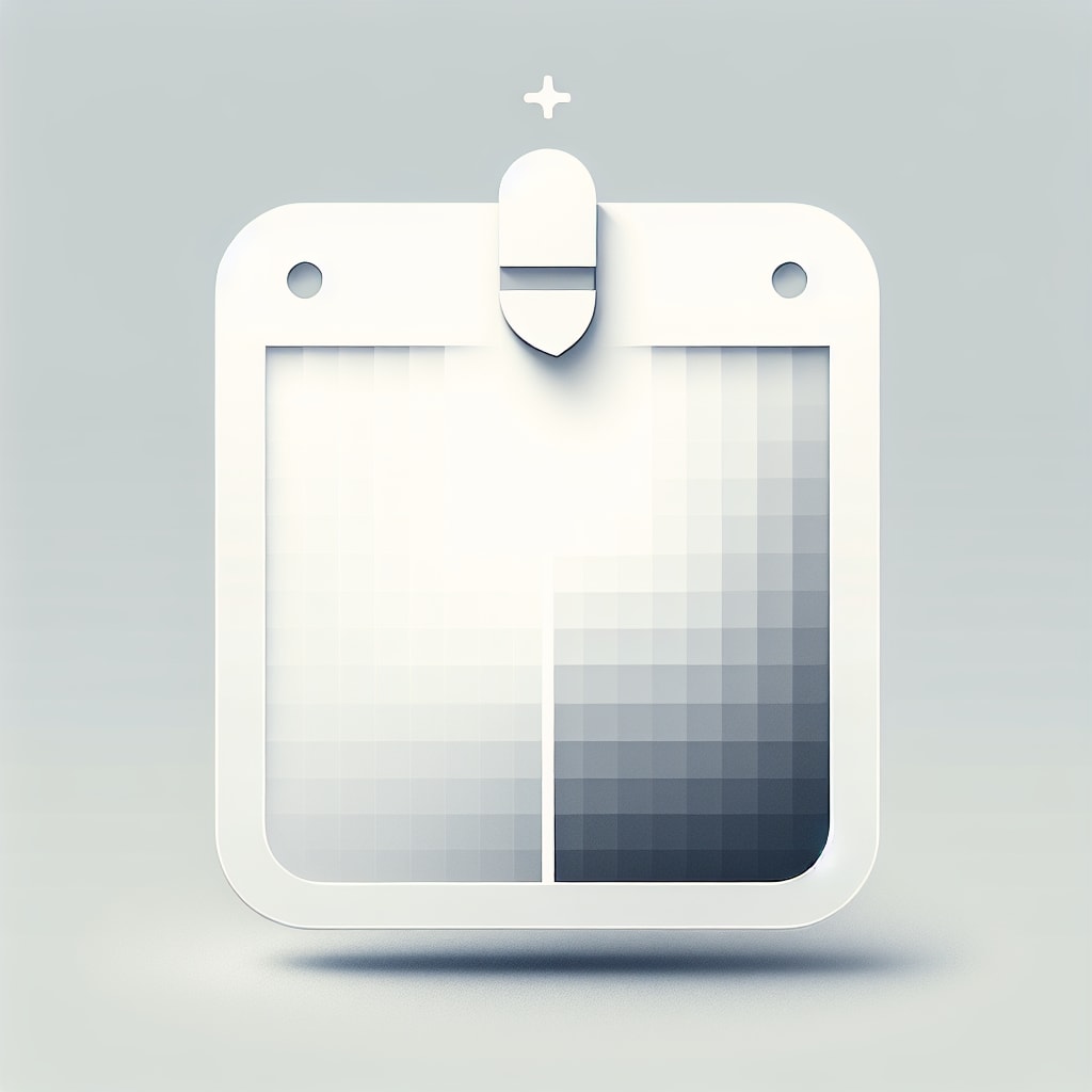 Abstract gradient icon illustrating smooth color transitions in sign painting