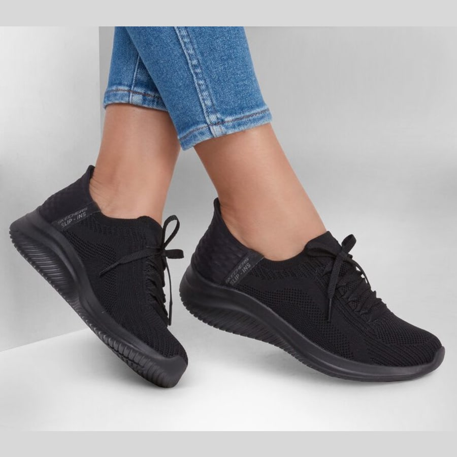 SKECHERS 149710 NEGRO SLIPINS