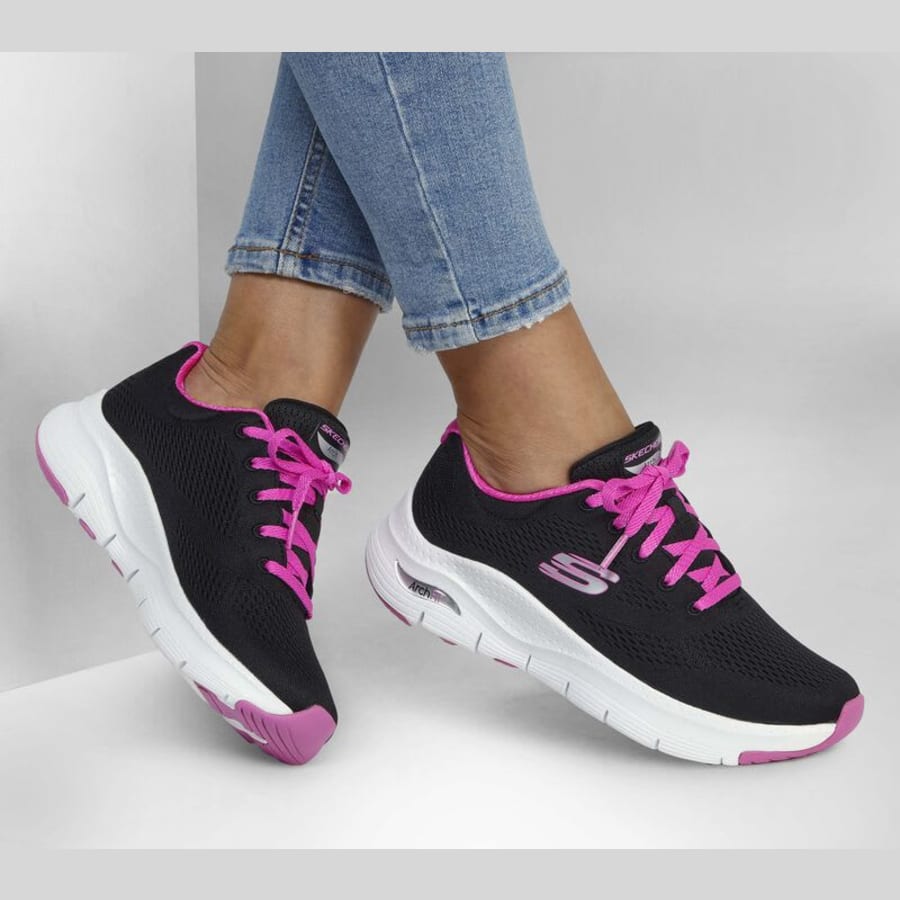 SKECHERS 149057 NEG-ROS ARCHFI