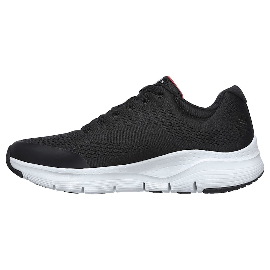 SKECHERS 232040 NEGRO-ROJO ARCH
