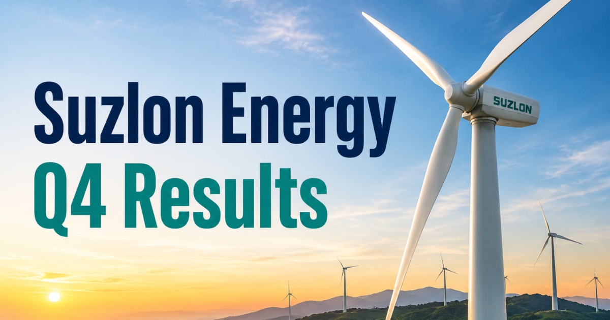 Suzlon Energy Q4 Results: Why 45% Revenue Surge Signals a Wind Power Supercycle