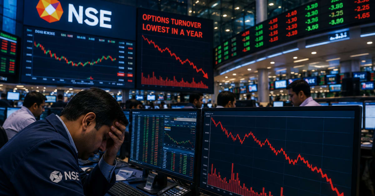 NSE Options Turnover Plunges: IPO Prospects Dim, Market Liquidity at Risk?