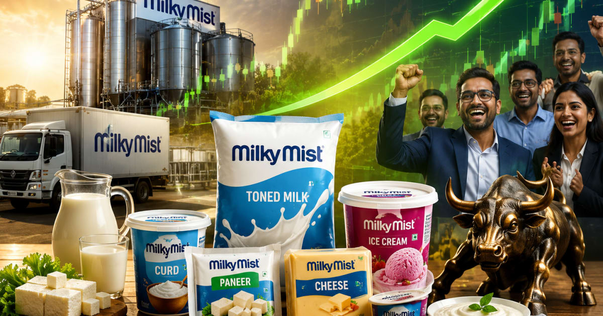Milky Mist's 900% Profit Surge: What it Means for Indian Dairy Stocks & FMCG?
