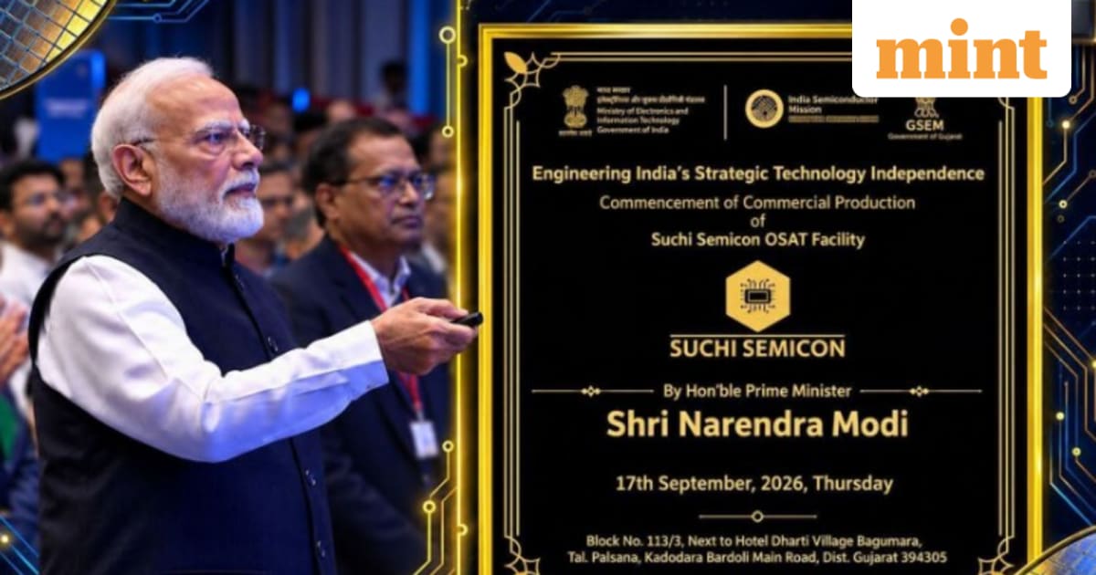 India's Chip Dream Realized: Surat Plant Sparks Semiconductor Stock Rally