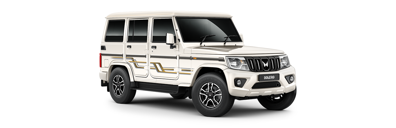 Mahindra Bolero in Diamond White