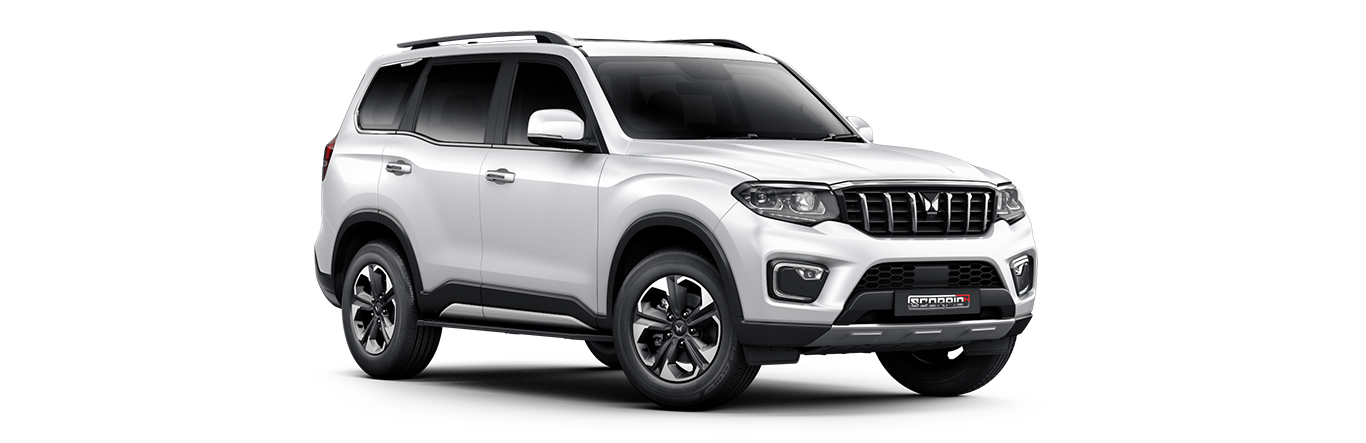 Mahindra Scorpio N in Everest White