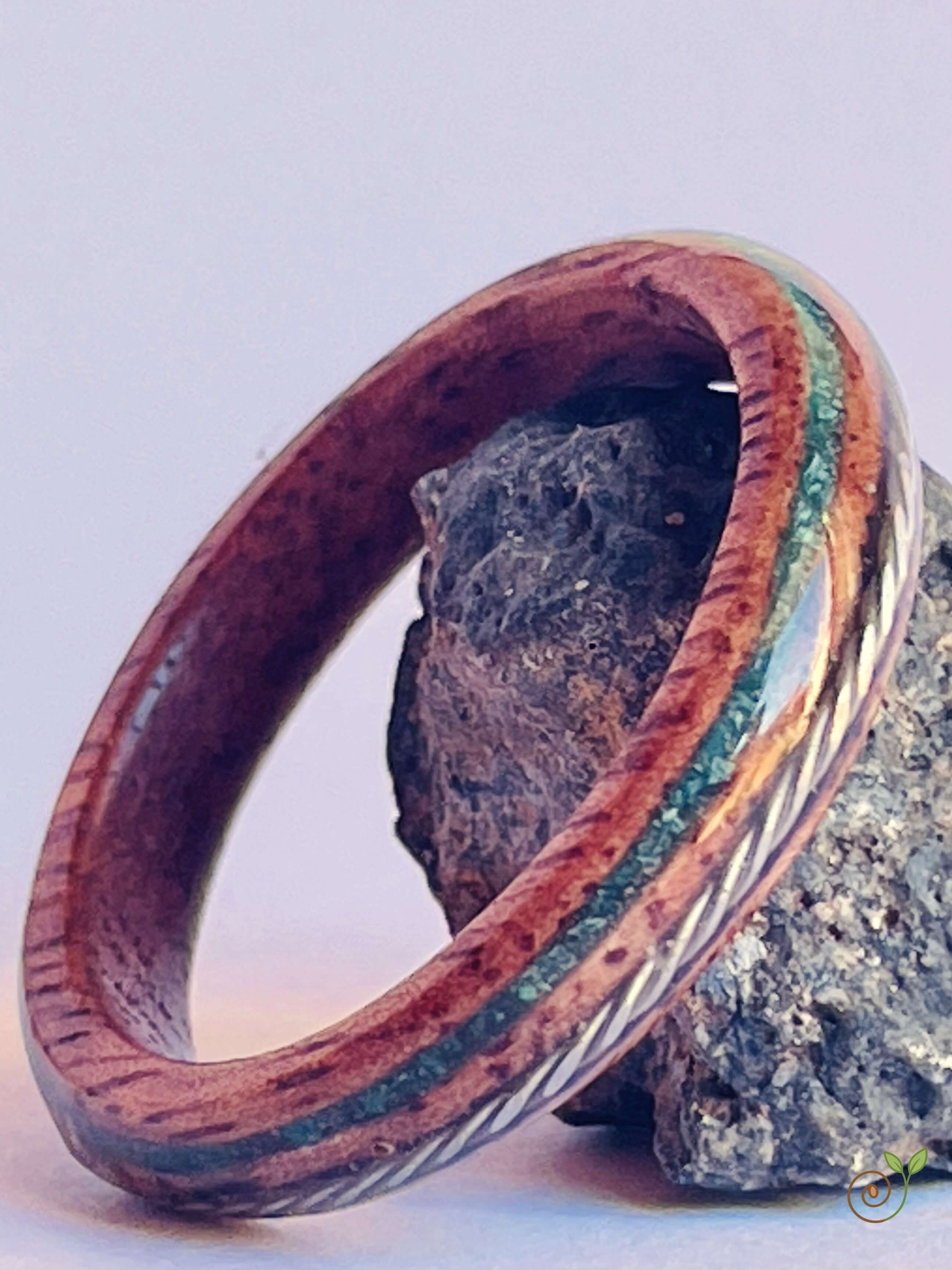 Detalle de Turquesa y Metal