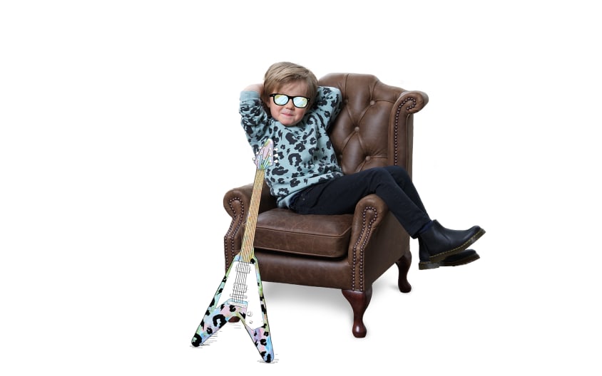 kids chesterfield chair