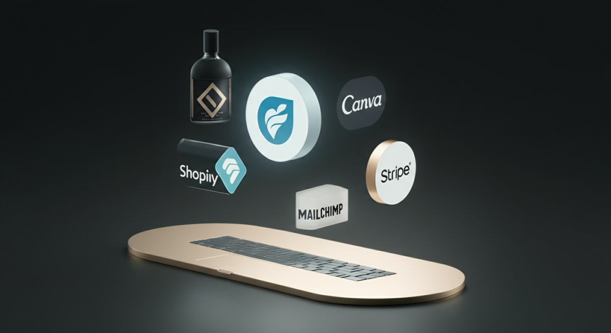 Titre
Les Meilleurs Outils Essentiels pour Startups Beauté : Shopify, Canva, Mailchimp, Stripe et l'IA en 2026