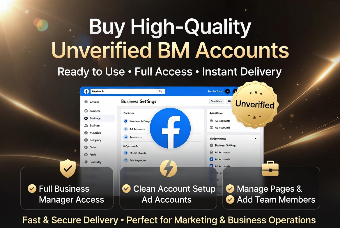 Buy High-Quality Unverified BM Account – Ready to Use