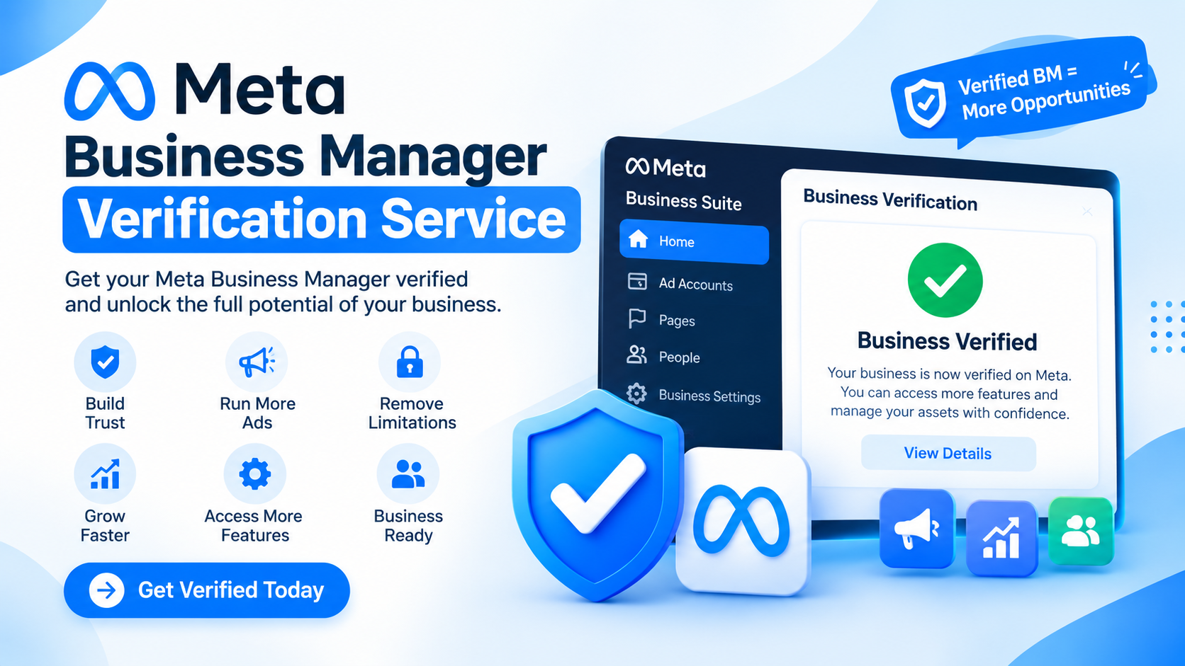 Meta Business Manager Verification Service