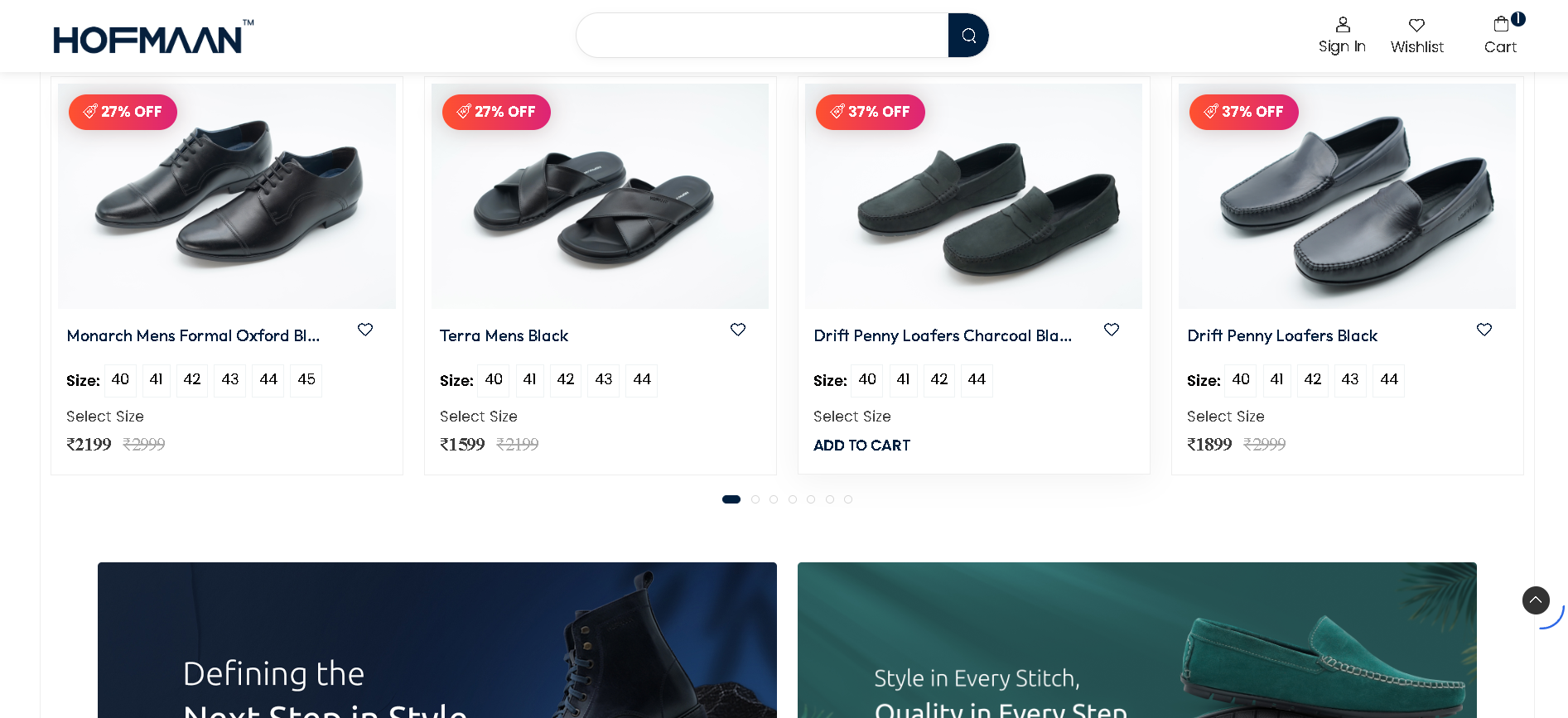 HOFMAAN – Premium Leather Products E-commerce Website