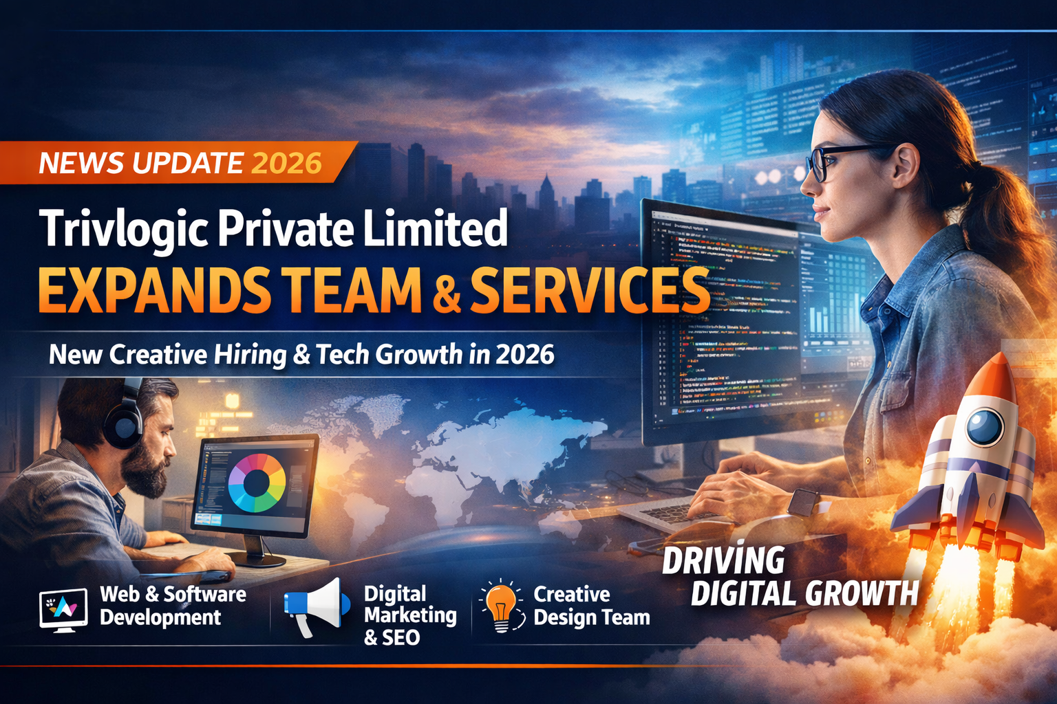 Trivlogic Private Limited Expands Team & Services with New Creative Hiring and Tech Growth in 2026