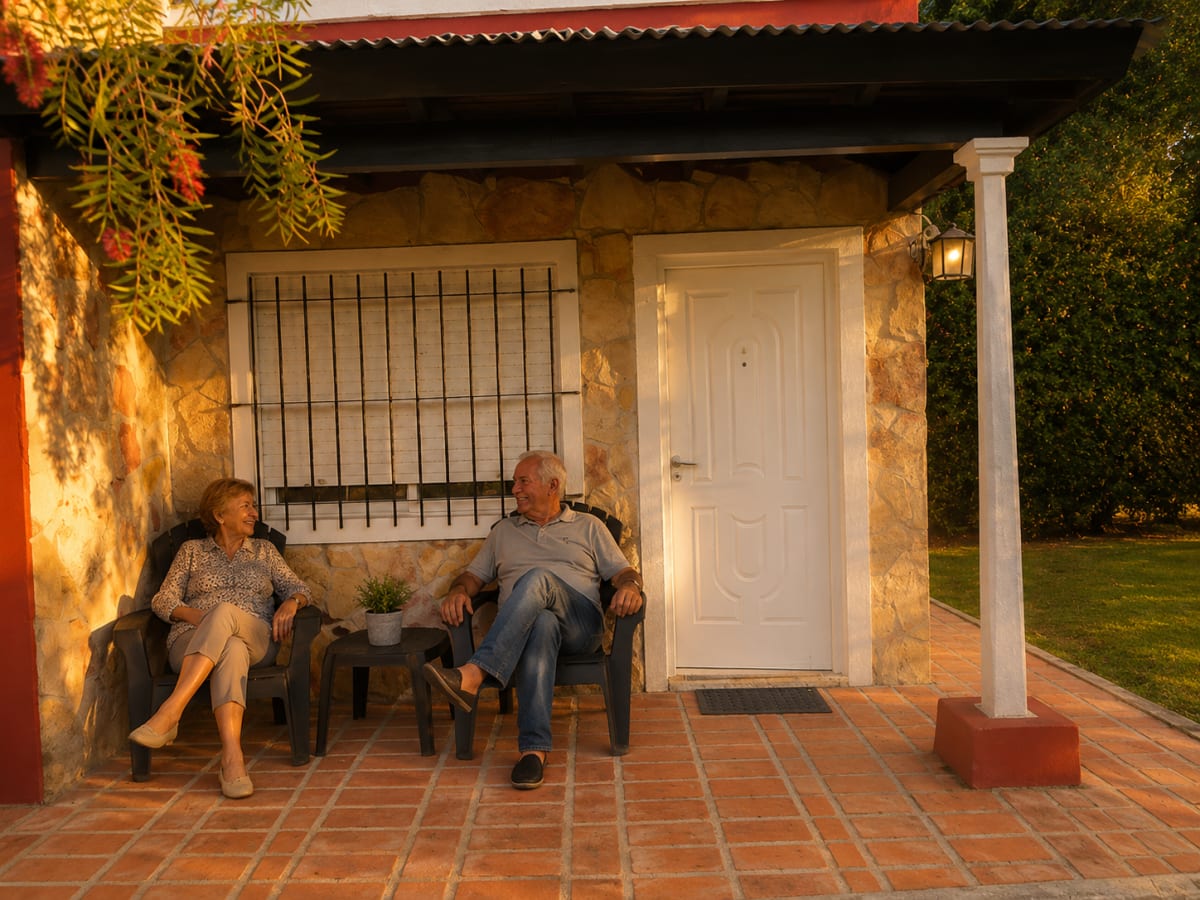 Las Moraditas - cabaña exterior