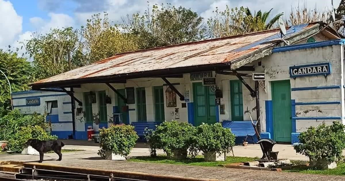 Estación de tren de Gándara, de arquitectura inglesa