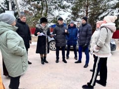 Ленинские партийцы провели обход с жителями в Расторгуево
