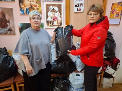 Гуманитарная помощь в Коломне в рамках партийного проекта