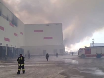 Терапевт указал на возможные проблемы со здоровьем после пожара на складе Wildberries в Петербурге
