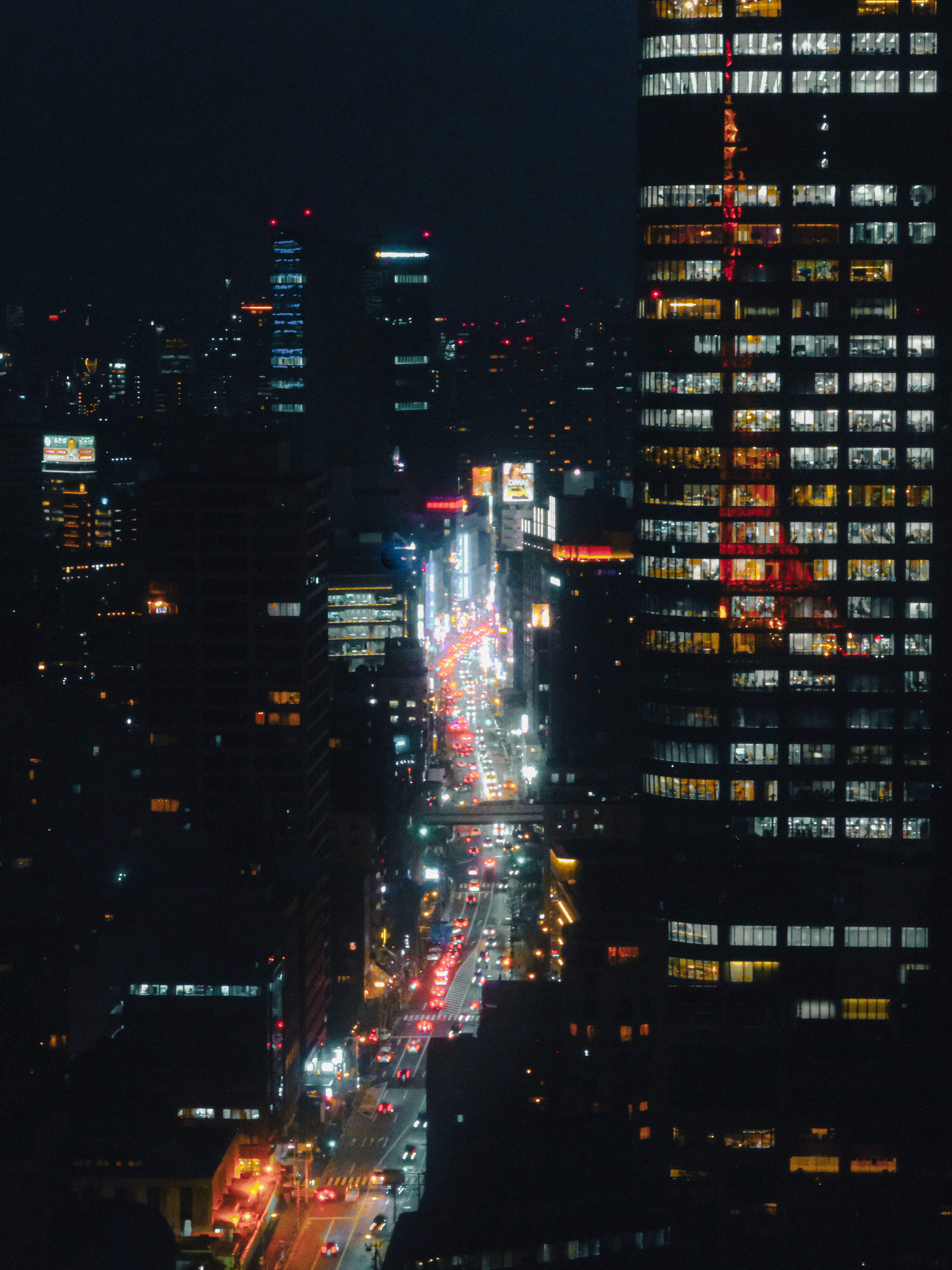 city view from tokyo tower