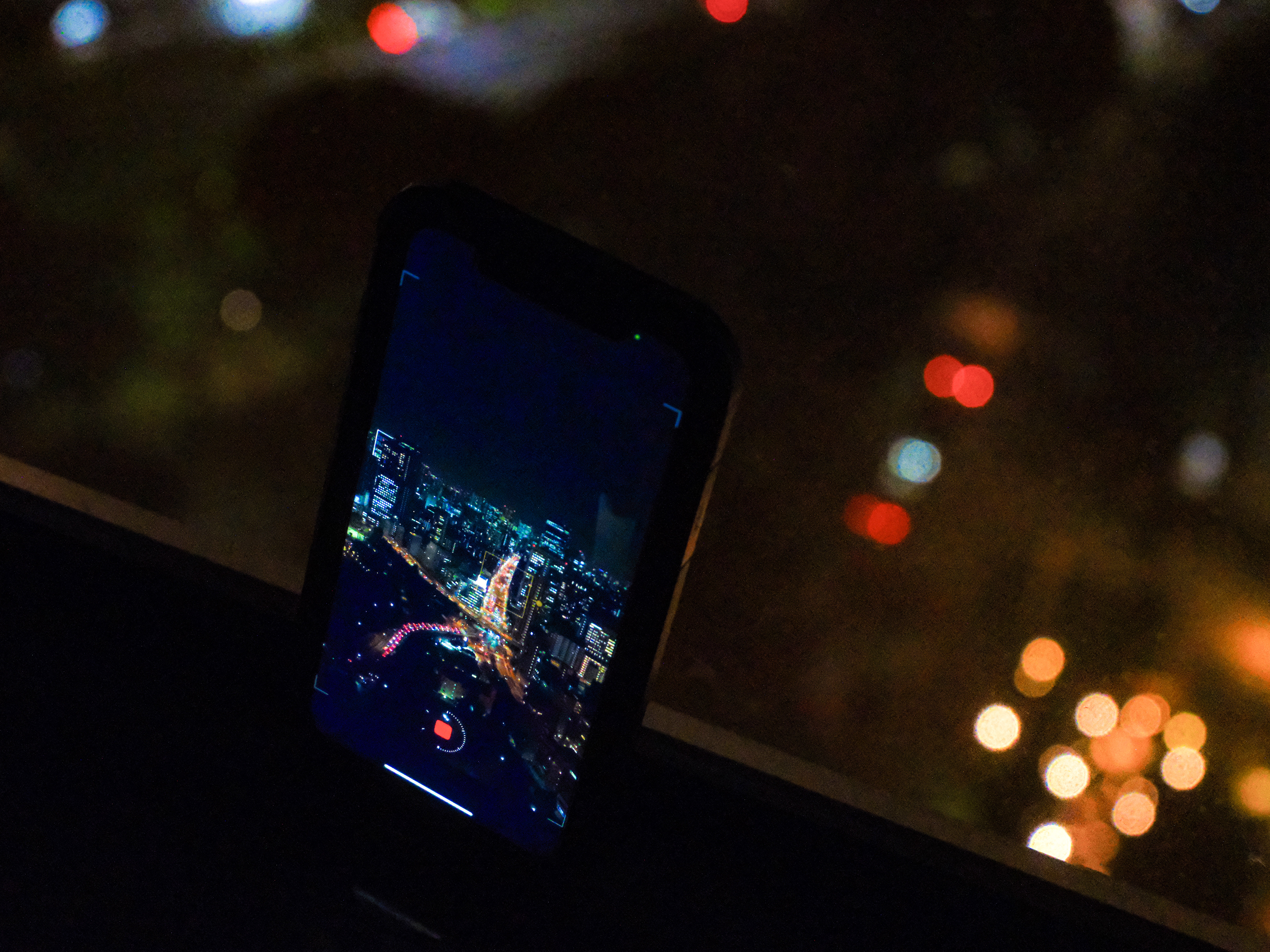 taking a timelapse of the street