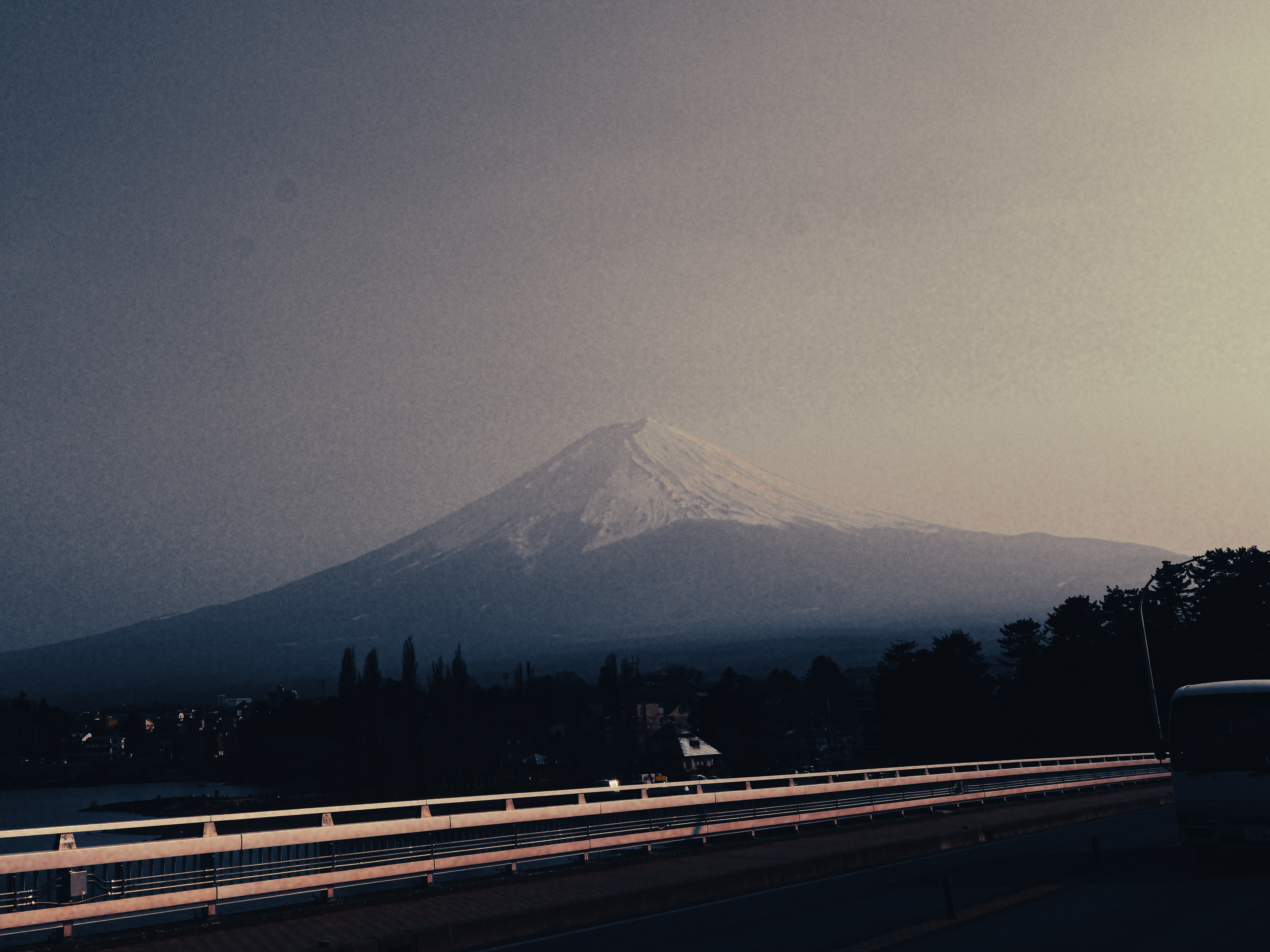 Fuji from the bridge