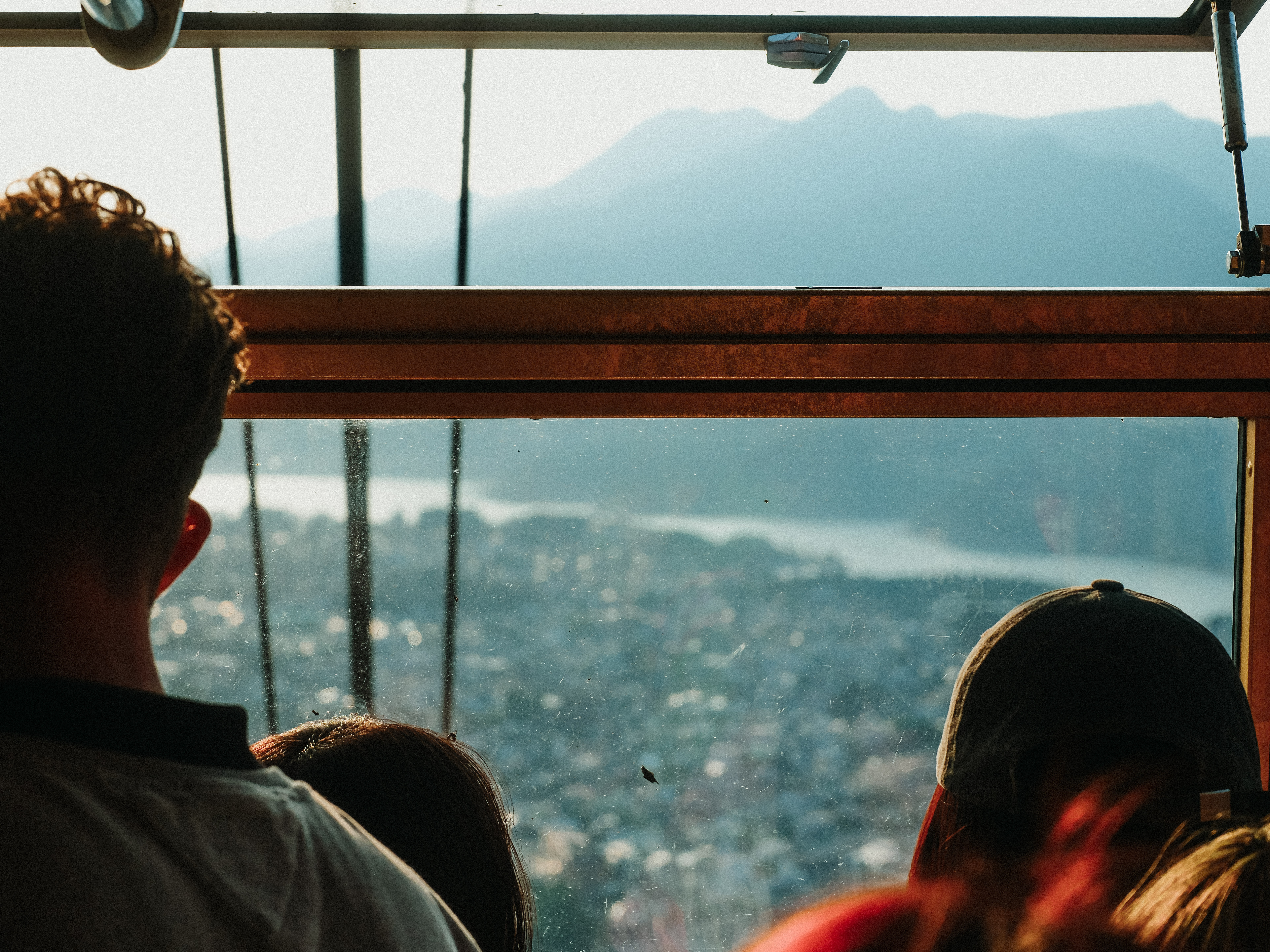 the view on the way up