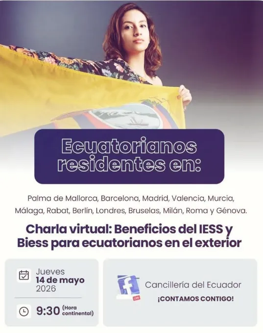 Charla virtual: beneficios del IESS y BIESS