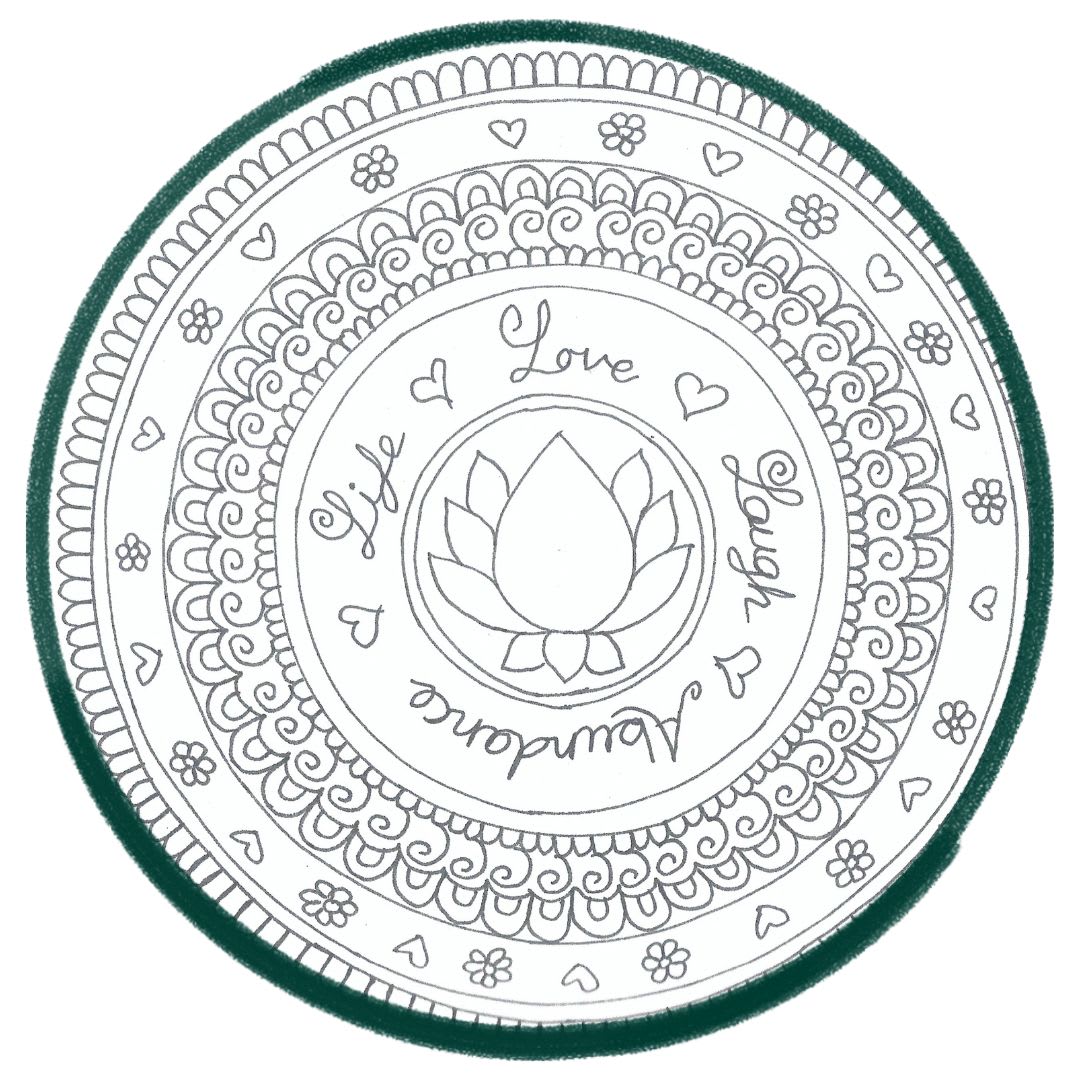 Lotus Mandala Template