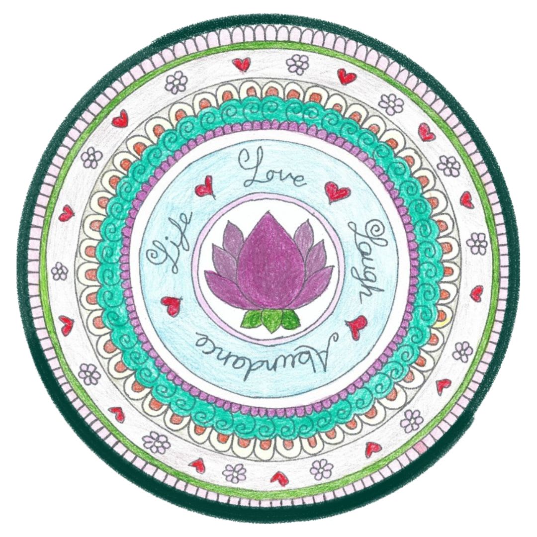 Lotus Mandala Coloured