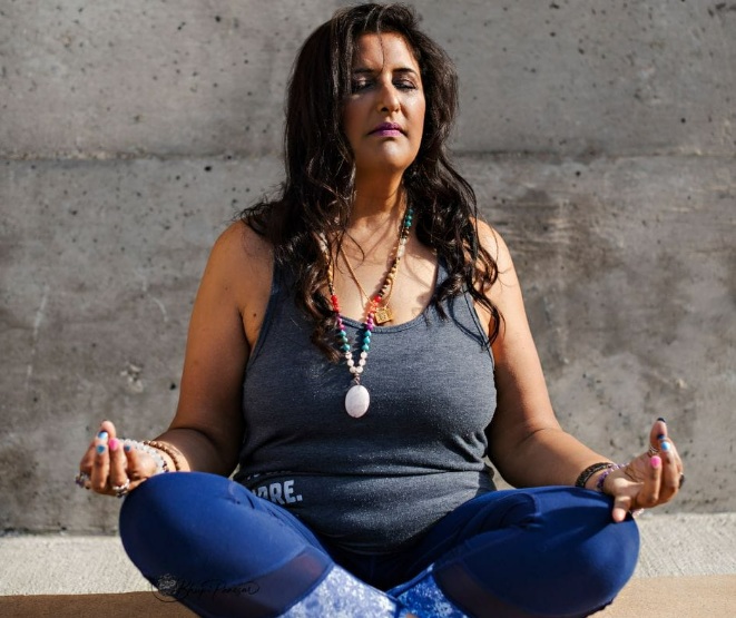 Bhupi Panesar meditating