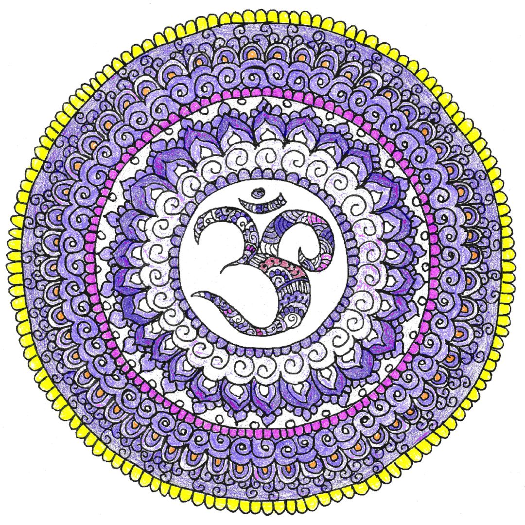 Sacred chakra mandala by Bhupi Panesar