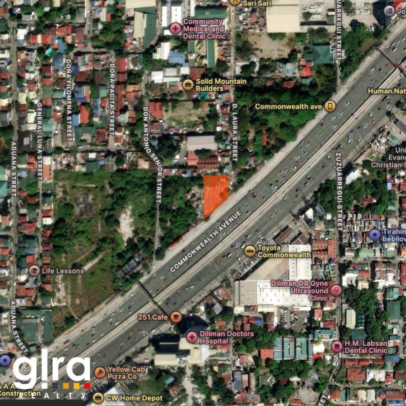 COMMERCIAL LOT ALONG COMMONWEALTH CORNER LAURA ST. – QUEZON CITY